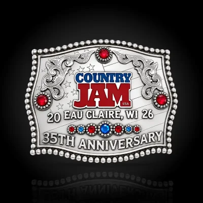 Country Jam 2026 Belt Buckle